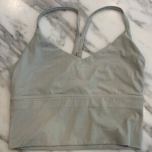 NVGTN Light Gray Sports Bra